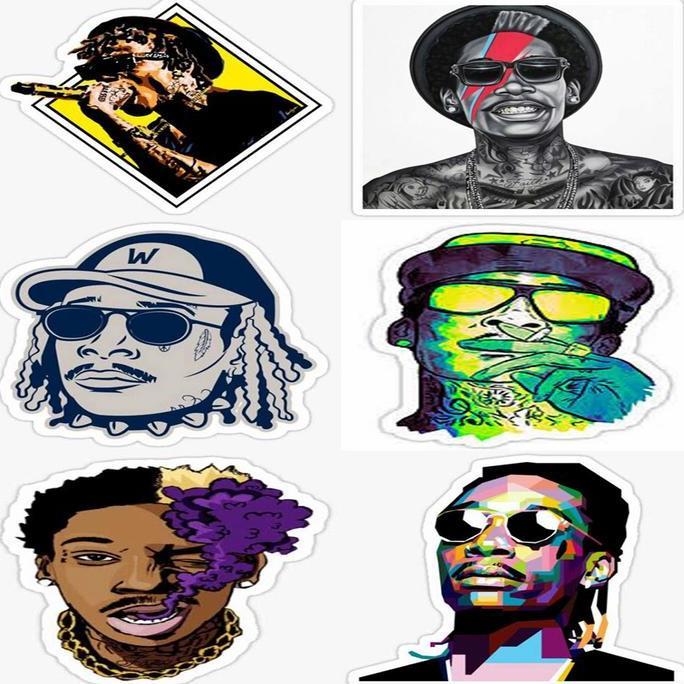 STICKER WIZ KHALIFA FBBOOK