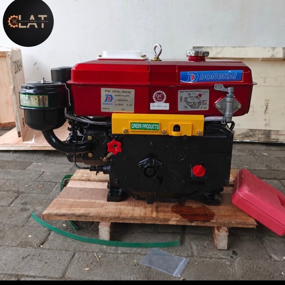 DOMPENG DIESEL 8HP R180 DONGHAI / MESIN DIESEL donghai R180 DOMPENG PENGGERAK DIESEL