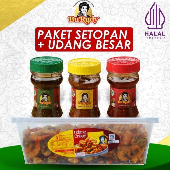Paket Udang Besar Sambal Setopan Khas Jawa Timur