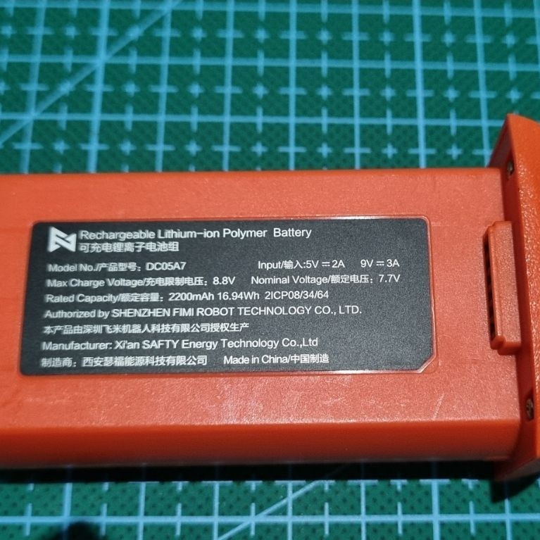 Baterai Fimi x8 mini Second Bekas cc 16