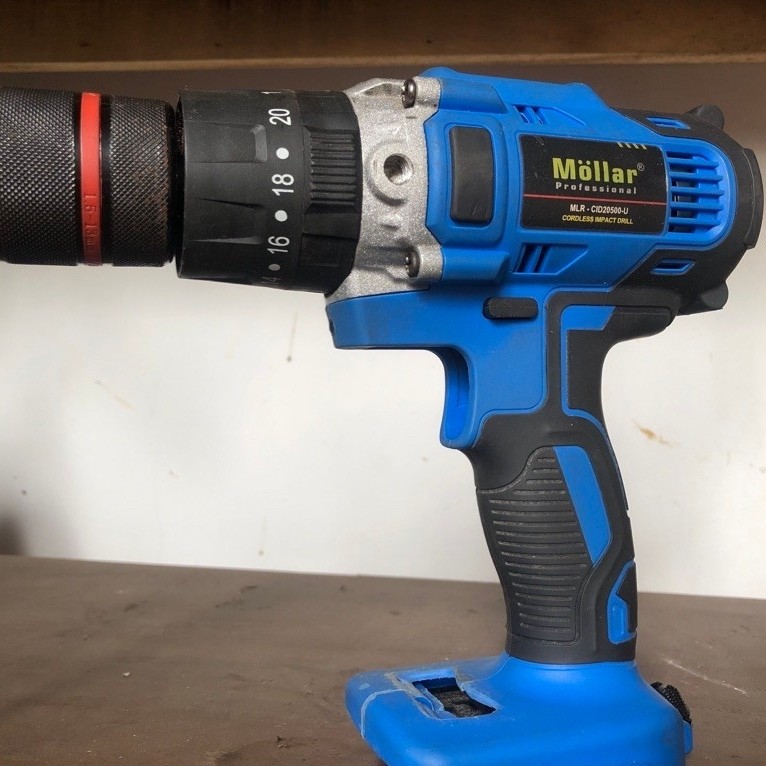 Mollar Cordless Impact drill tipe 20500 second