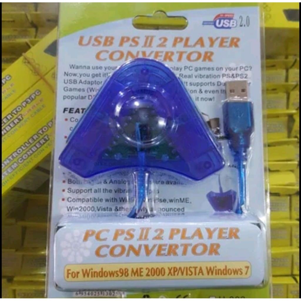 CONVERTER STIK PS2 KE PS3 STIK PC CONVERTER