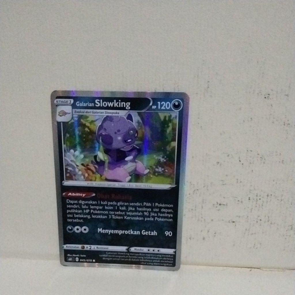 Paket Kartu Pokemon Galarian Slowking
