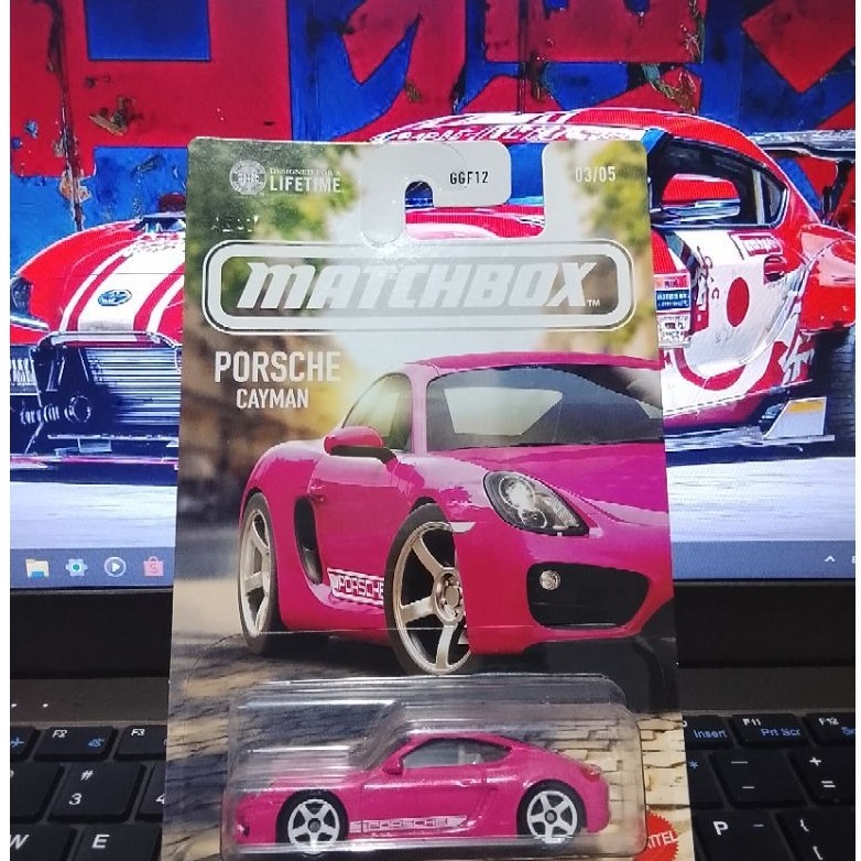 Matchbox Porsche Cayman Pink