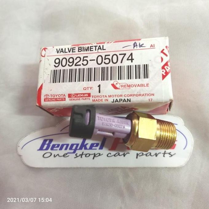 '' VALVE BIMETAL KIJANG KAPSUL BENSIN ORIGINAL ''