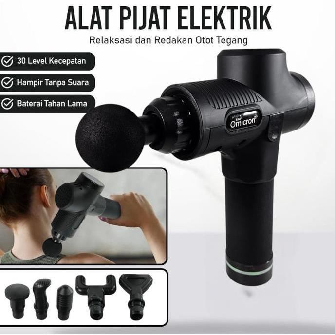 SUDIRIMANKALIJAGA - TAFFOMICRON ALAT PIJAT ELEKTRIK PUNDAK PUNGGUNG TANGAN PAHA BETIS LEHER MASSAGER