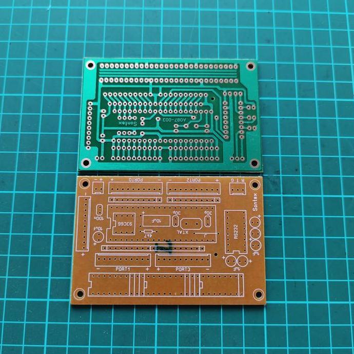 PCB 8051 MCS51 AT89C51 89S51 AT89C52 MINIMUM SYSTEM 89S52 89C51 89C52 ELE99