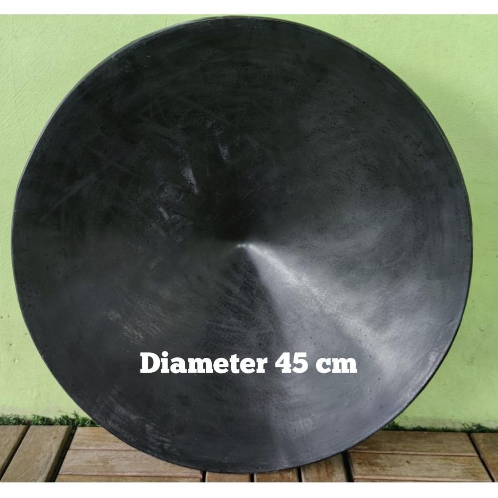 Dulang Emas 45 Cm Fiber Alat Dulang Emas-Dulangan Emas Tradisional