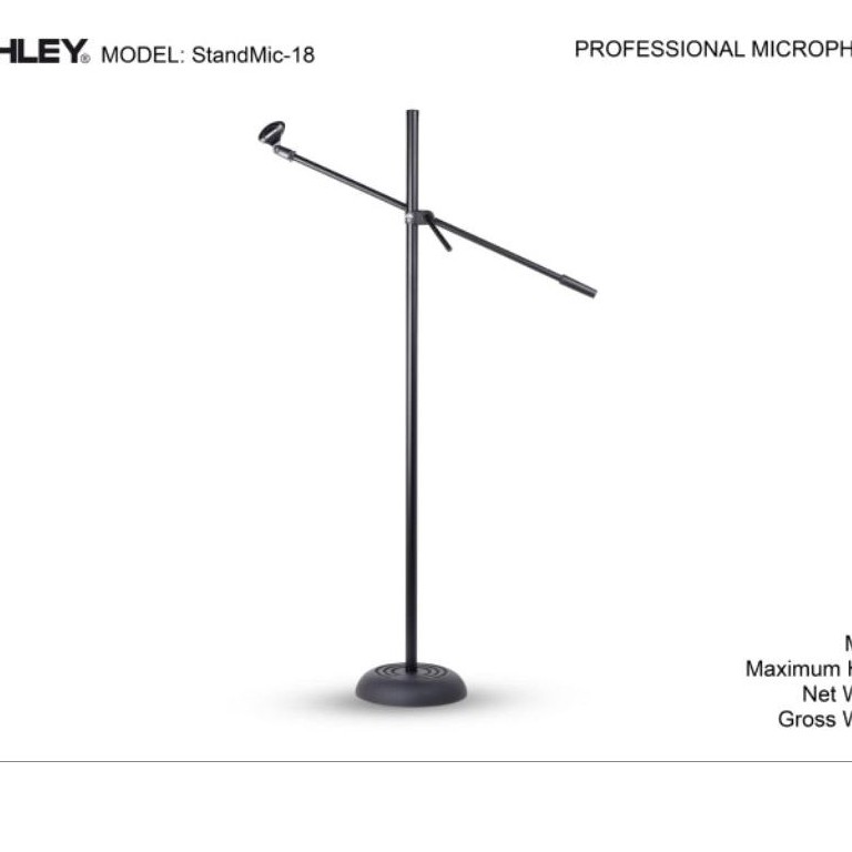 STANDING MIC ASHLEY 18/ Standing Mic Ashley 18/ standing mic ashley 18