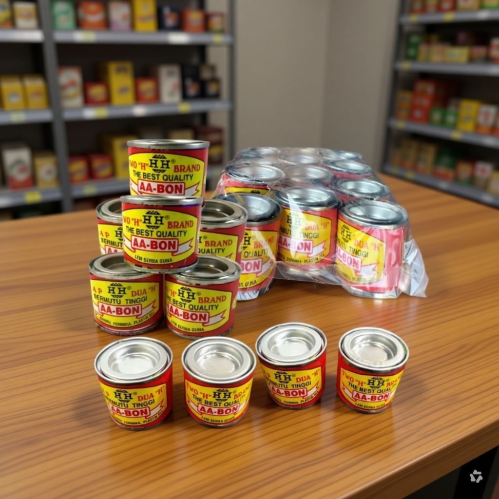lem aa bond cap 2 hh 1 pak isi 12 kaleng satu lusin