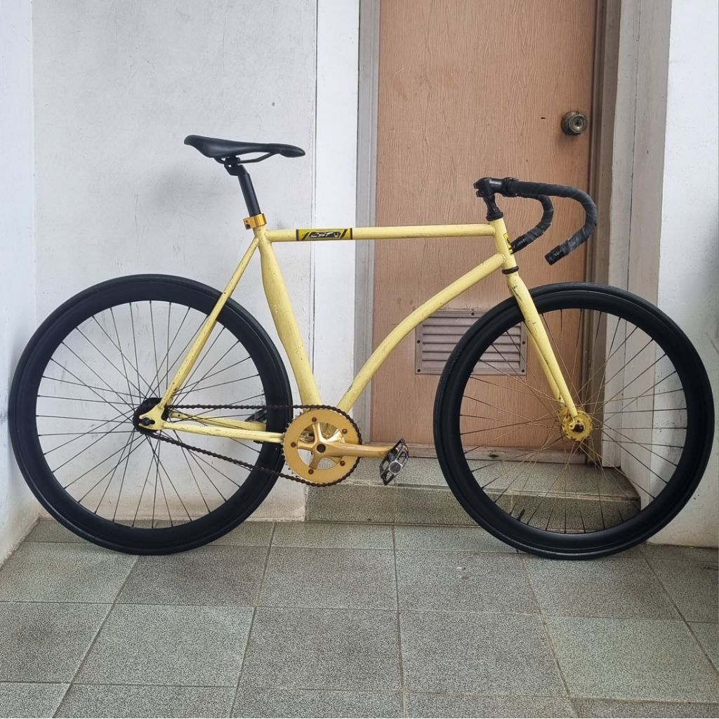 fullbike fixie odessy vip sz 52 doltrap. second