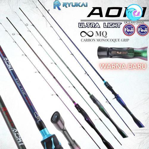 Joran Carbon Solid UL Ultra light 2-6 lbs 4-8 lbs Fuji Ryukai Aoki Spinning BC Baitcasting 210 Cm