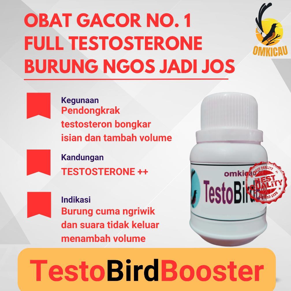 [BEST] TestoBird Booster Om Kicau Obat Penggacor Super Teruji dan Memperbaiki Suara Macet