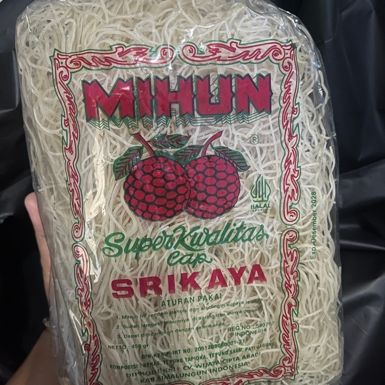 Mihun Bihun Srikaya