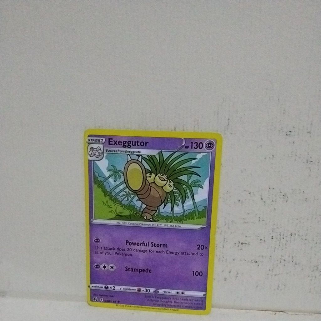 Paket Kartu Pokemon Exeggutor