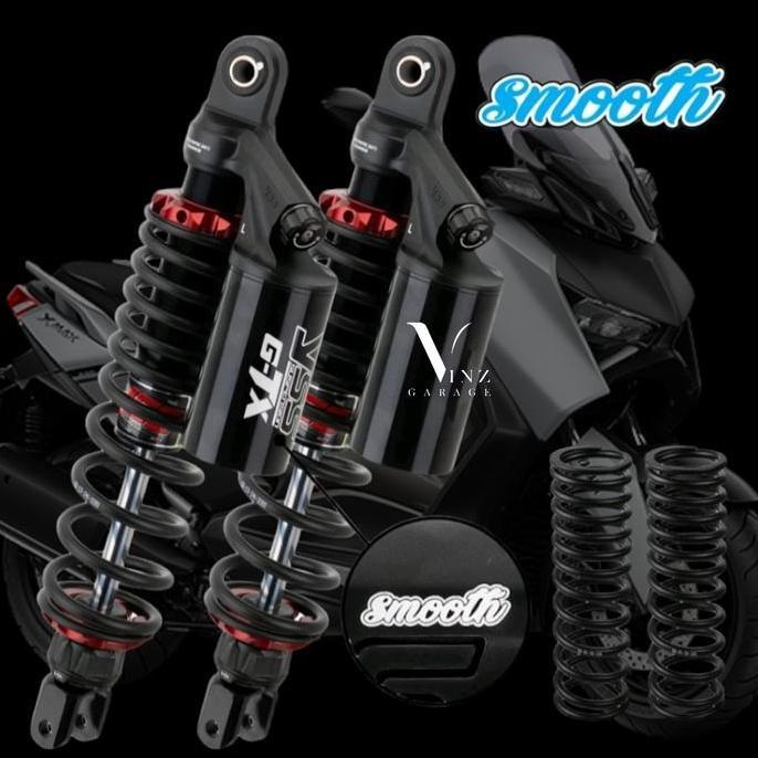 Shock YSS GTX Xmax Black Series // Orinal By YSS Suspension For Xmax