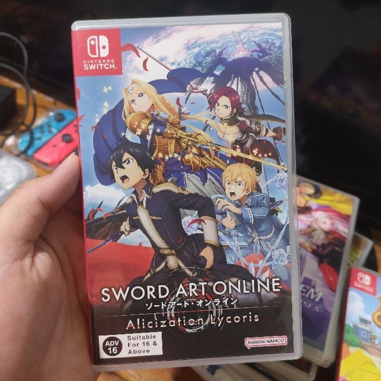 Sword Art Online Alicization Lycoris Nintendo Switch