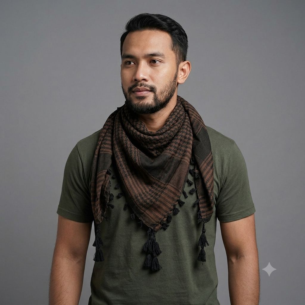 Sorban Arab Rumbai pria