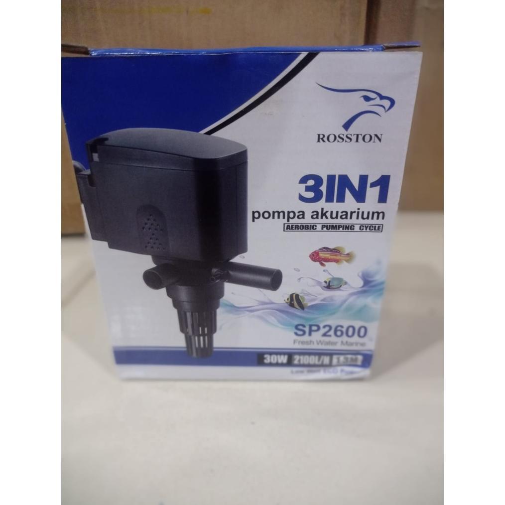 Ready ROSSTON SP 2600 POMPA AIR ROSSTON 2600 AKUARIUM / ROSTON WATER PUMP AQUARIUM