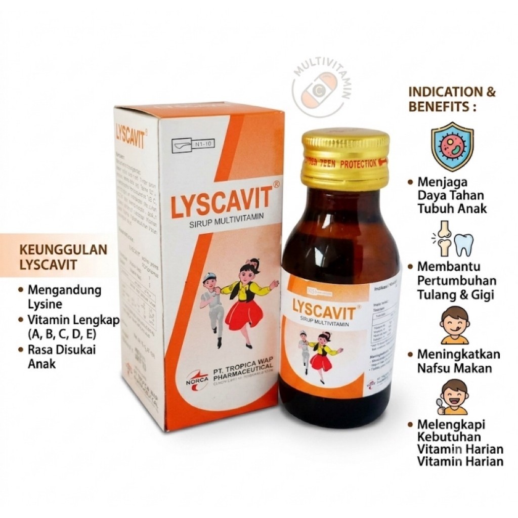Lyscavit Syrup 60 ml