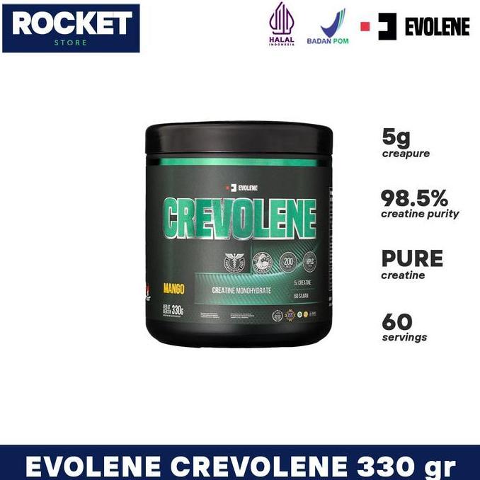 Ayodiet- Evolene Crevolene Creapure & Crevolene Monohydrate - Suplemen Fitness Creatine
