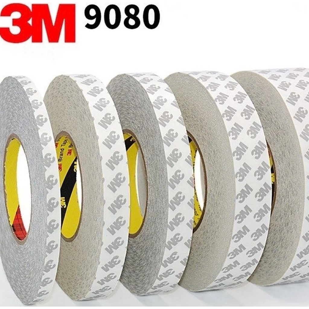 3M Double tape 9080 Tissue High Temperature - 6mm x 50mtr