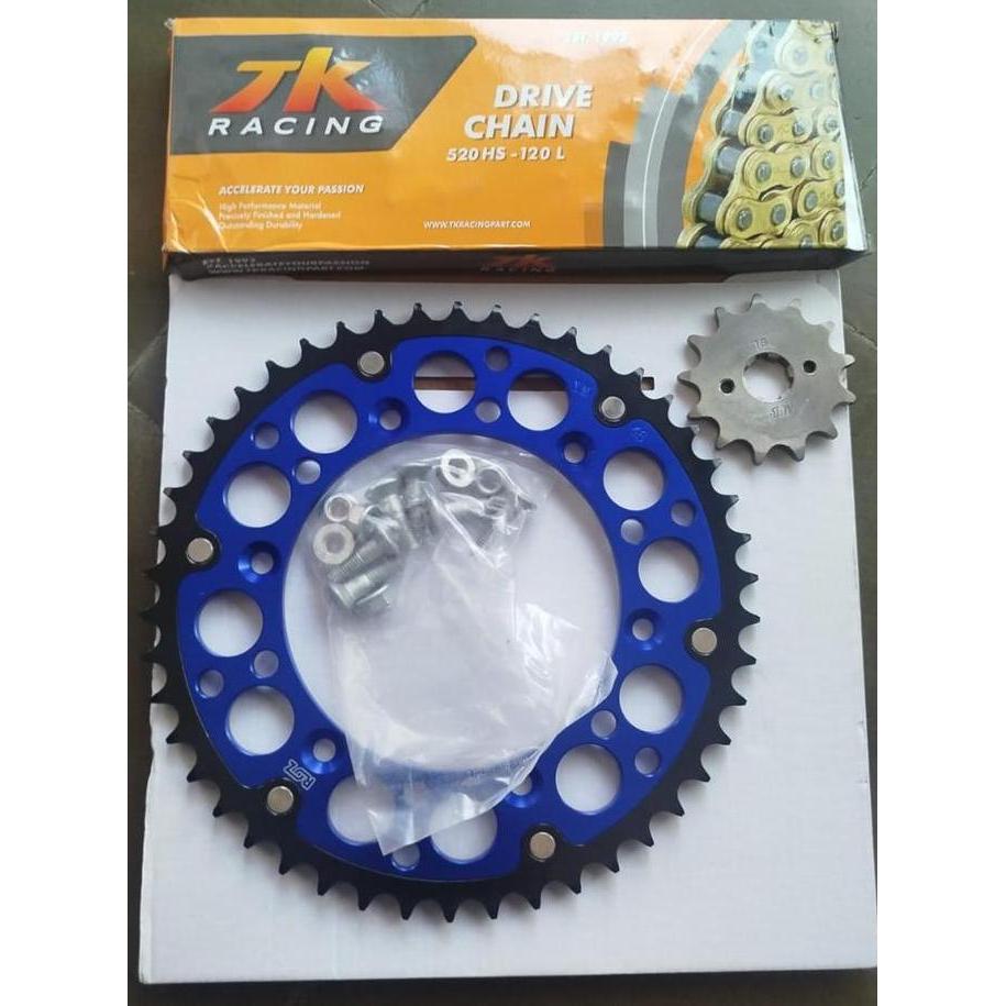 gear set yamaha wr 155 roz