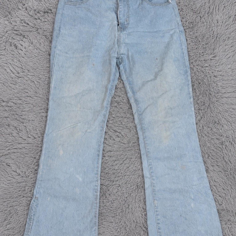 PRELOVED jeans cutbray rawis