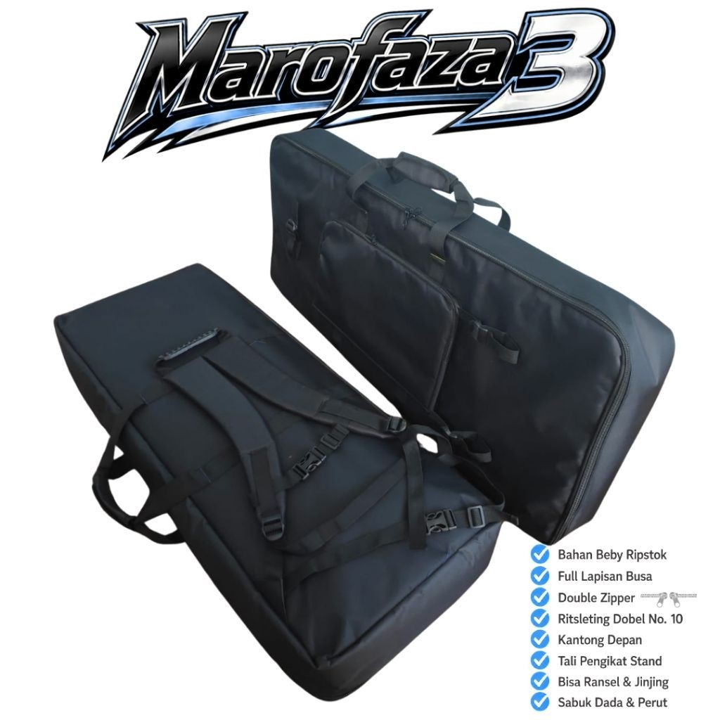 Marofaza 3 Tas Keyboard Yamaha PSR SX700 PSR SX600 PSR SX900 Gigbag Softcase Sarung Keyboard Bungkus