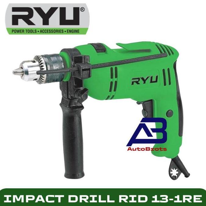 RYU Mesin Bor Impact RID 13-1RE 600 Watt / Drill Impact Machine 13mm