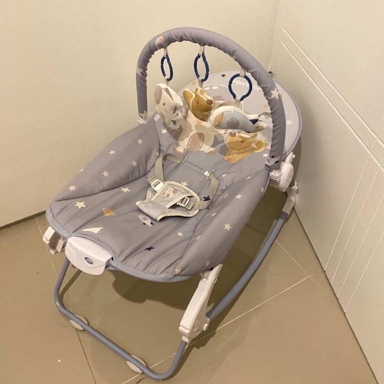 Preloved Kursi Goyang Bayi Sugar Baby 10 in 1 dengan Musik dan Getaran