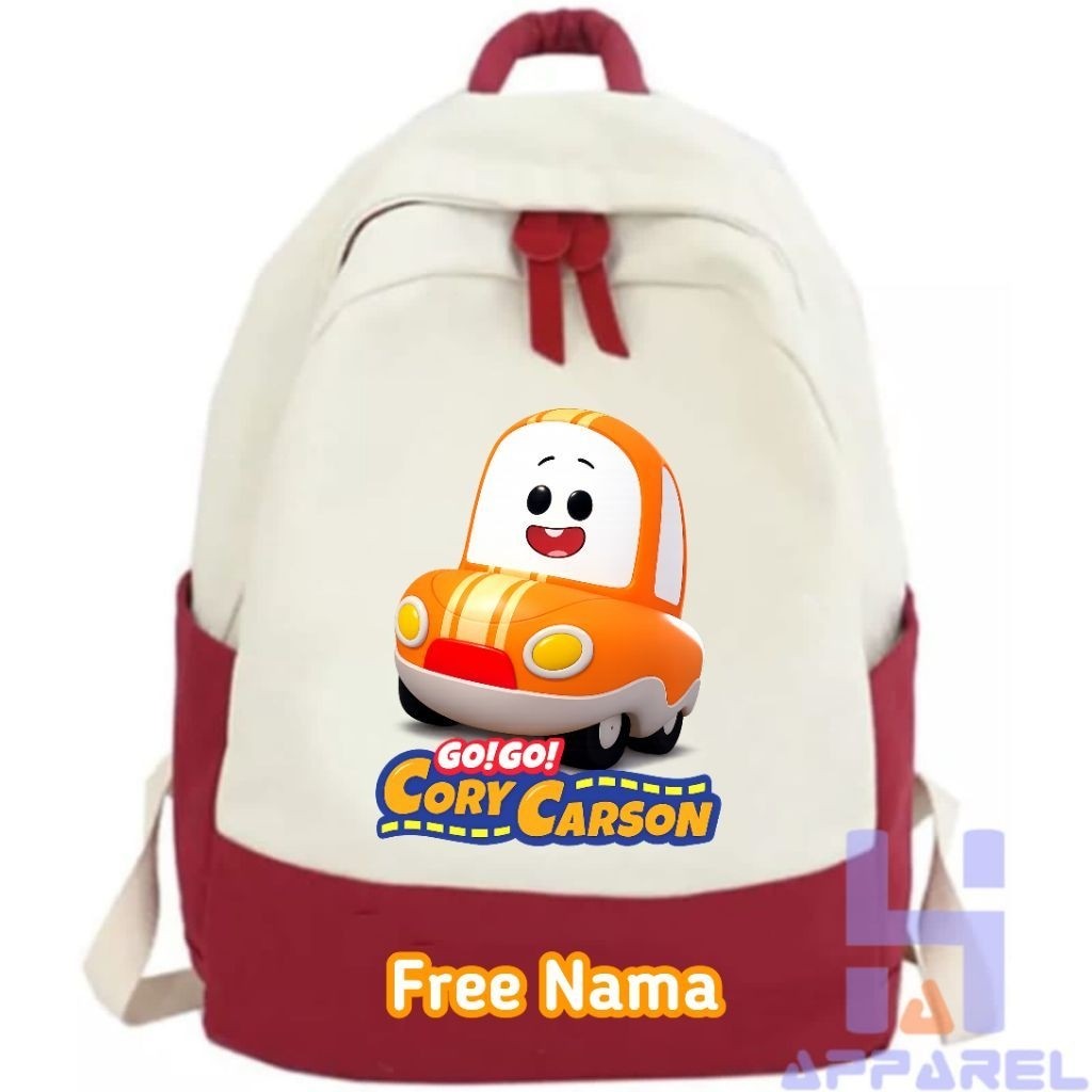 Tas Ransel Anak Go Go Cory Carson Free Nama