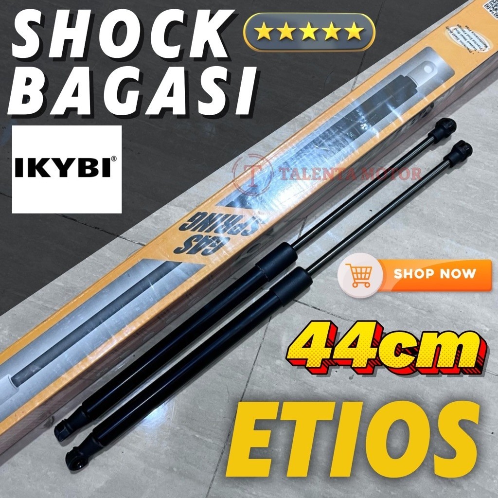 HIDROLIK TYPE KERAS. BERGARANSI. IKYBI. SEPASANG SHOCK BAGASI HIDROLIK ETIOS VALCO / ETIOS SKOK