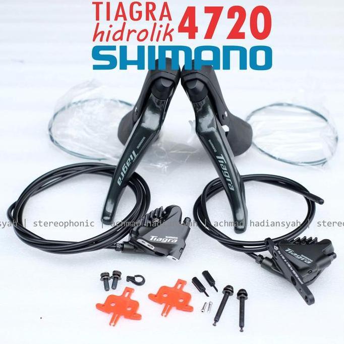 Promo NEW kanan kiri.. Shimano Brifter 2x10 Hidrolik TIAGRA 4720 Brifter TIAGRA Hidrolik 2x10sp Brif