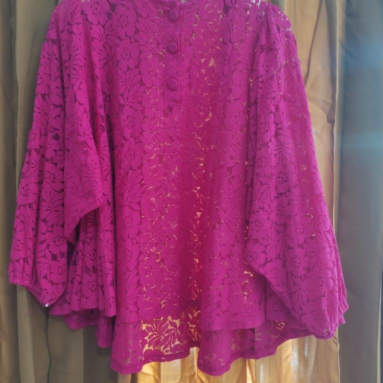 Blouse Kemeja brokat by Executive design