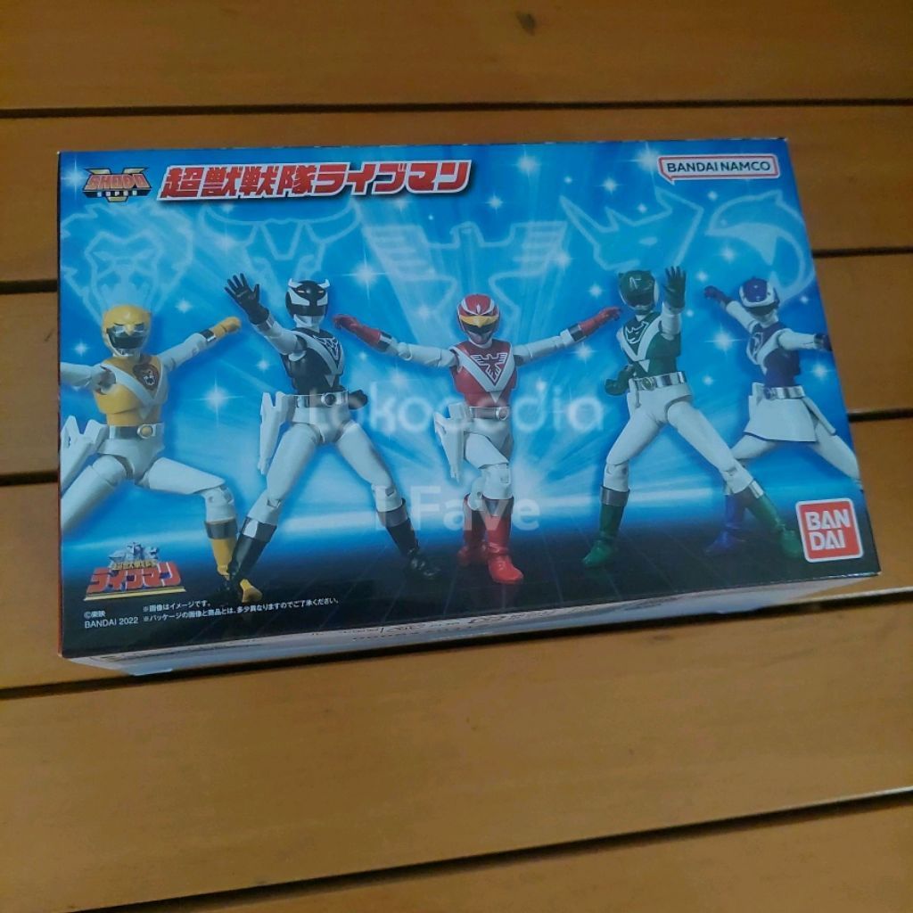 Bandai Namco Shodo Super Choujuu Sentai Liveman