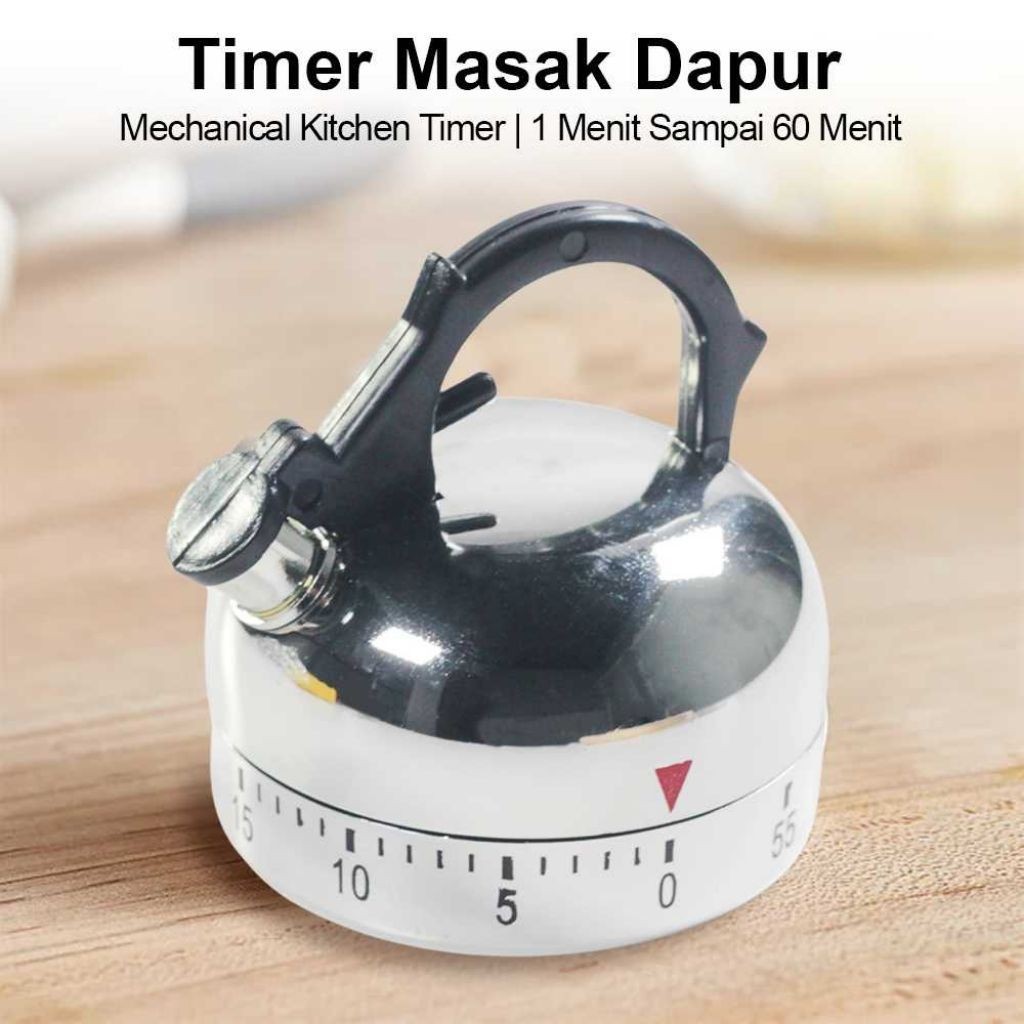 Timer Masak Dapur Kettle Timer Mechanical Kitchen / Timer Masak