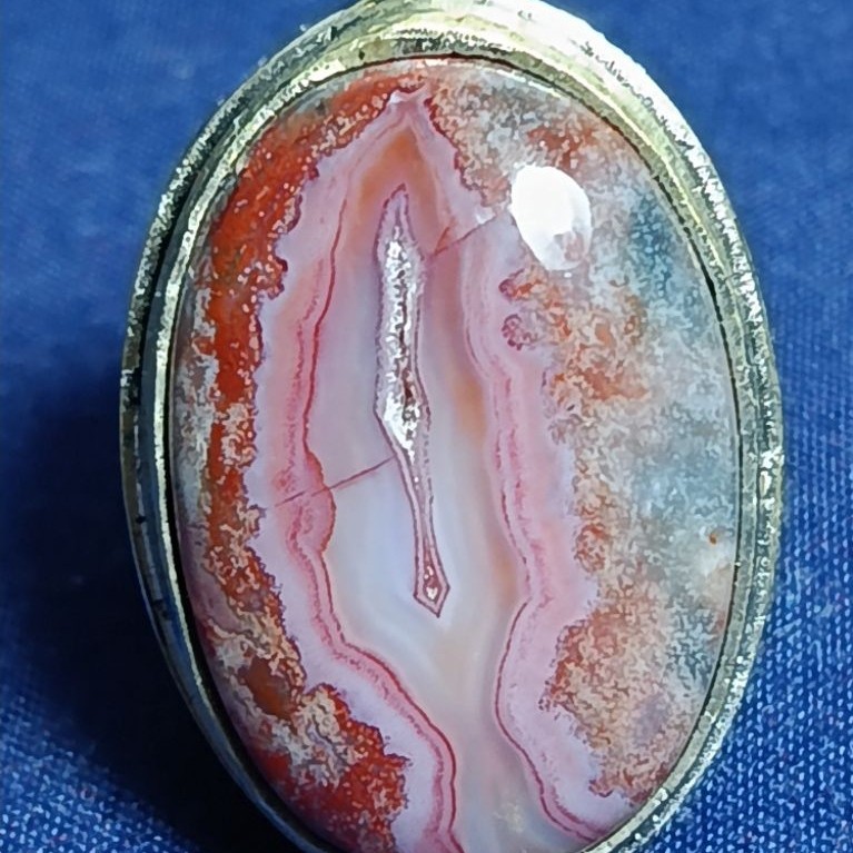 Natural Agate, RED / Batu Agate, MERAH, 3