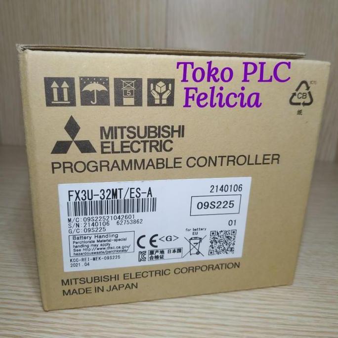 Mitsubishi PLC FX3U-32MT / ES-A FX3U-32MT/ES-A FX3U Series FX3U-32MT PLC FX3U
