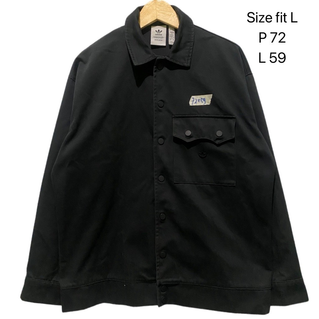 work jacket adidas black