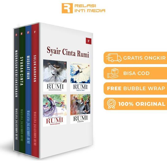 Paket SYAIR CINTA RUMI - Jalaluddin Rumi al quran