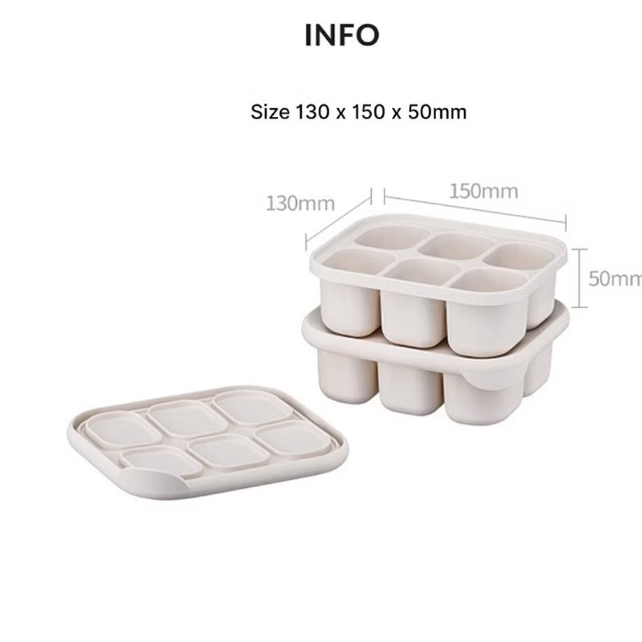 Preloved locknlock littleluv food storage untuk MPASI bayi