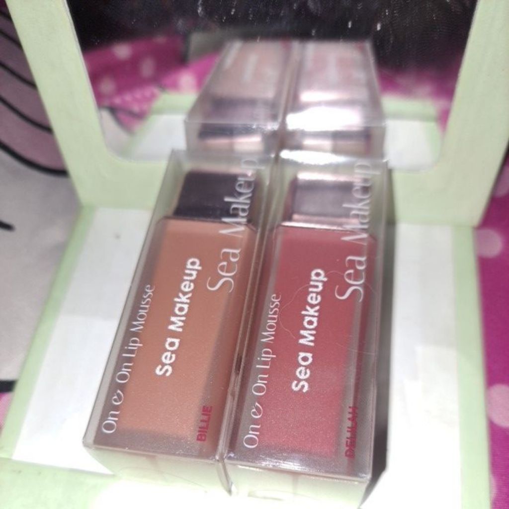 Preloved ESQA SEA MAKEUP Esqa powder foundation Sea makeup lip mousse lip cream Sea make up acne pow