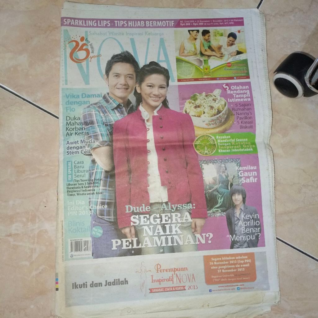Tabloid NOVA edisi 1344 tahun 2013