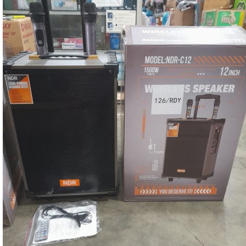 speaker bluetooth ndr c12