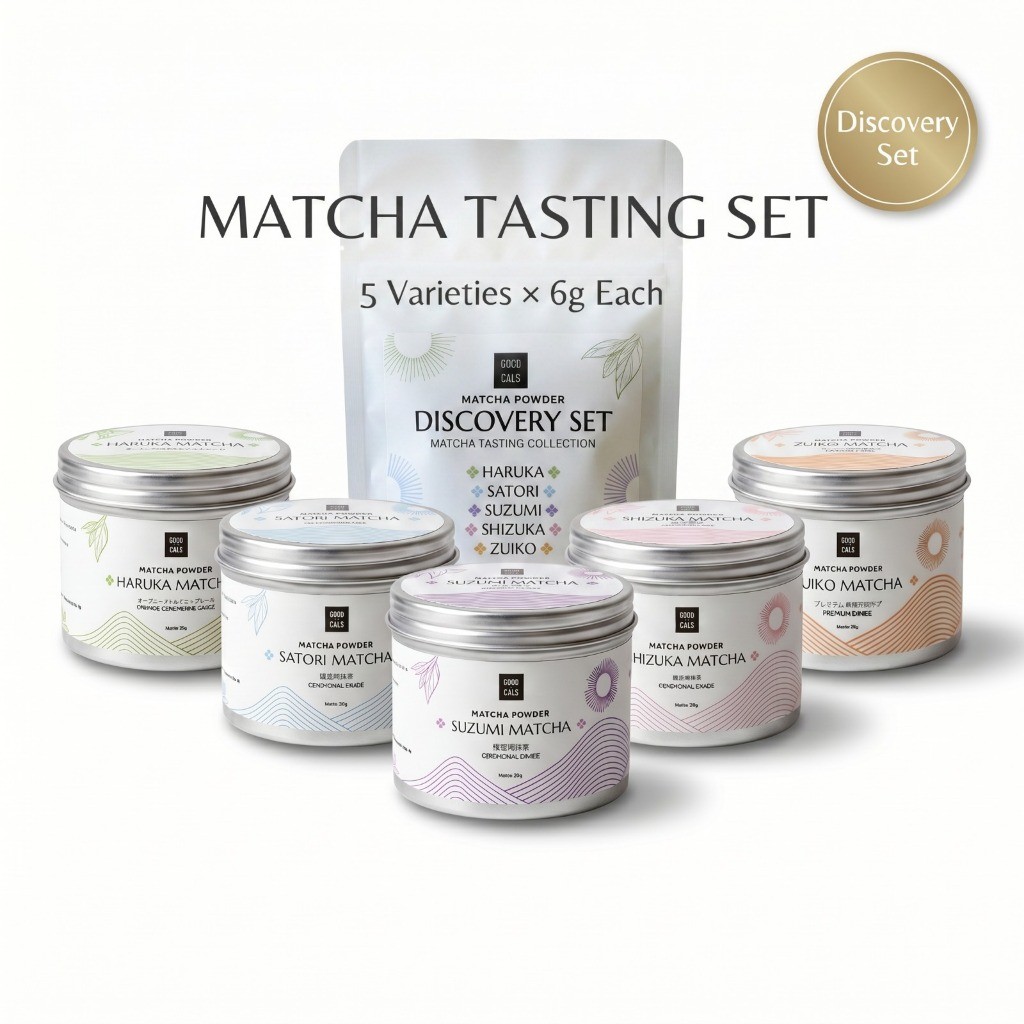 Matcha | Ceremonial Matcha | Matcha Tasting Set | Goodcals Matcha