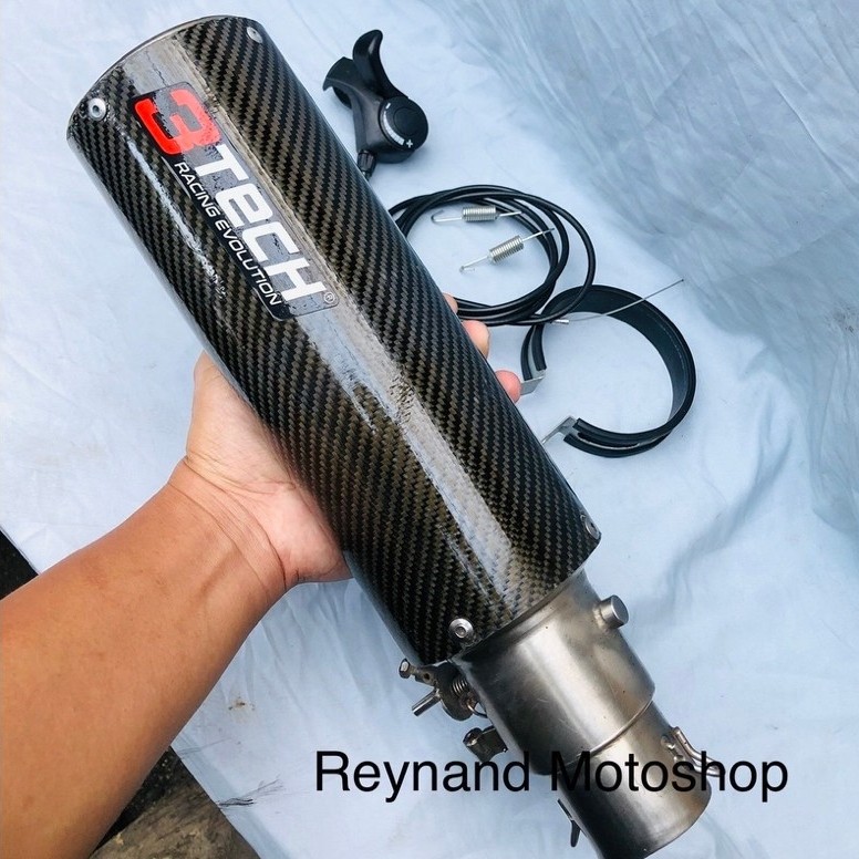 knalpot 3tech Tridente F20 Tridente F23 Modular knalpot 3 suara