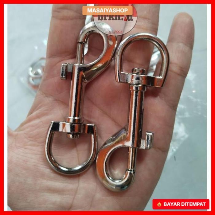 Paket Sepasang Pengait Besi + Ring O Ukuran Besar/Hook Besi Paketan