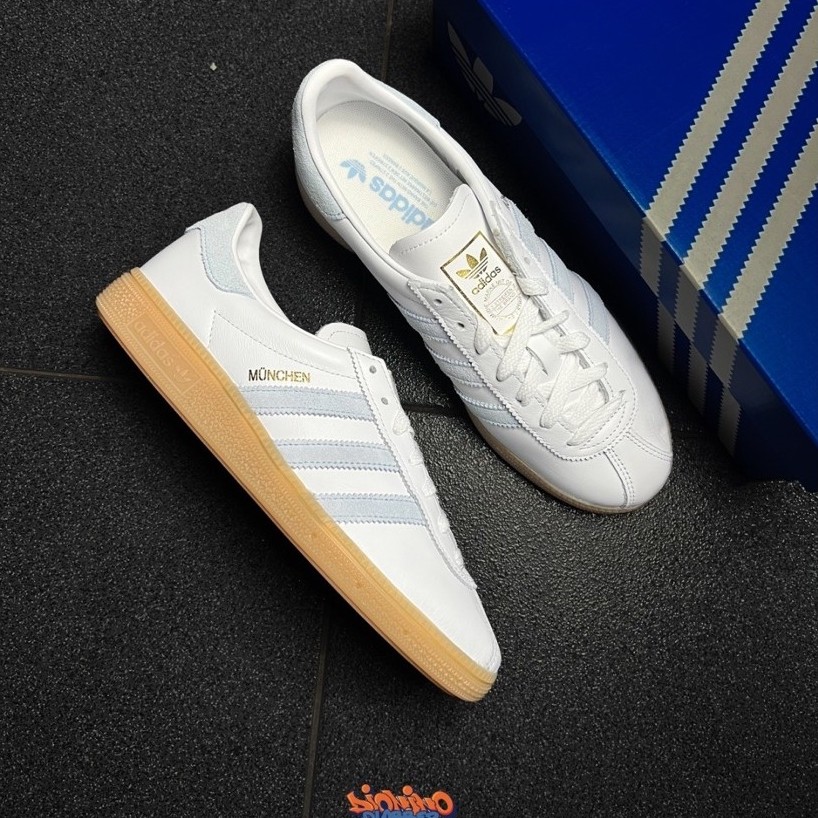 Adidas Originals Munchen Leather Grey White (Kk2934)