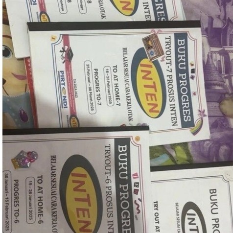 preloved buku progress inten